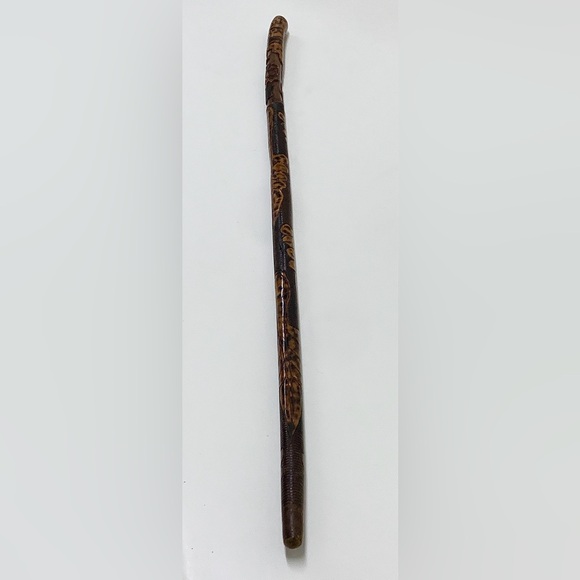 Antique Primitive South/Central American Hand Carved Folk Art Cane Walking Stick - Picture 7 of 16